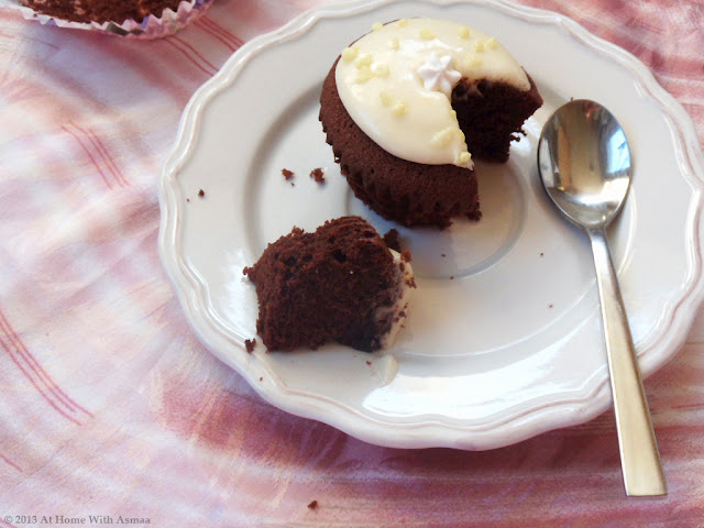chocolate lemon cupcakes recipe | Halal Home Cooking