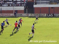 Solchaga sacó el remate para el segundo gol del pincha