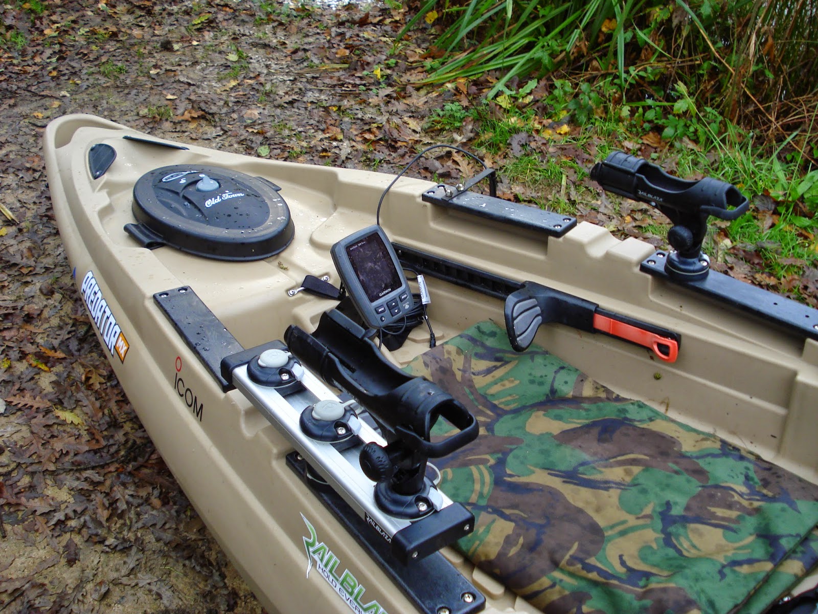 Garmin 301DV Kayak Fishfinder Review Ocean Kayak UK Fishing Team