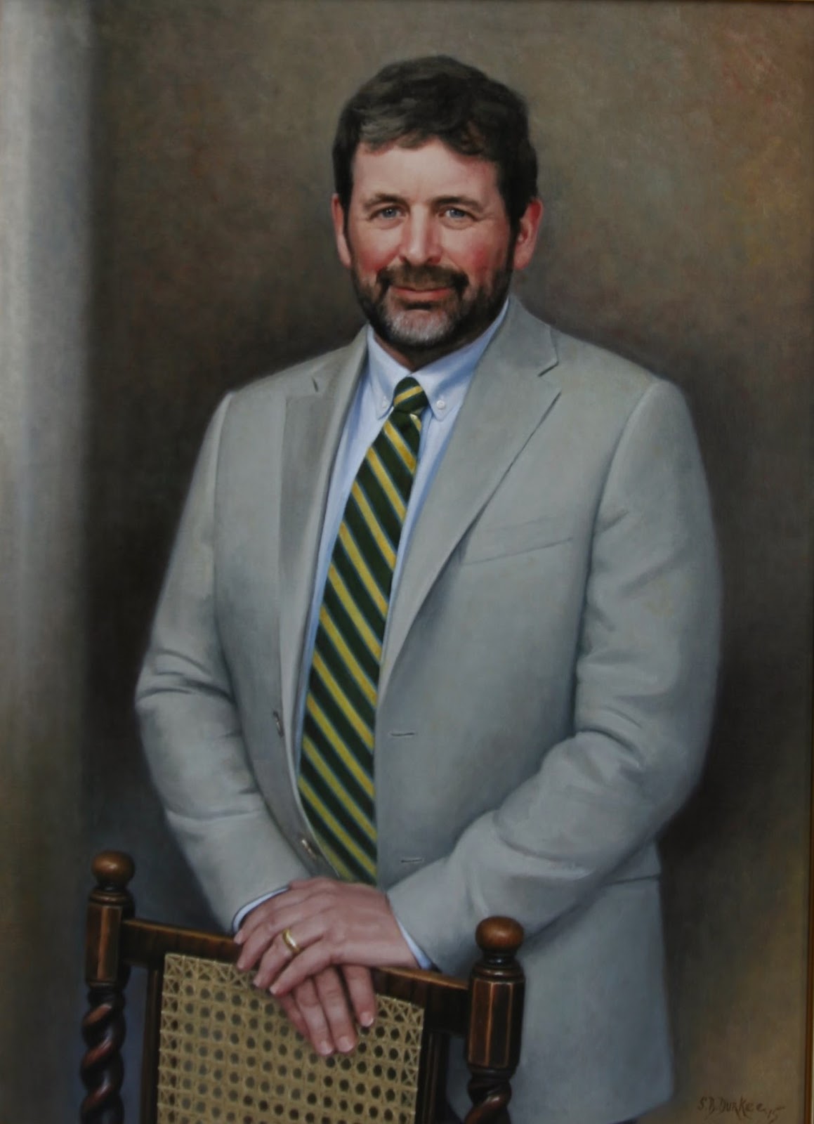 Susan Boone Durkee The Hotchkiss School A Honored Commission To Paint The Head Of School Dr Kevin Hicks