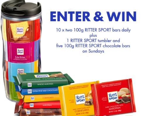 Ritter Sport Chocolate Winter Giveaway