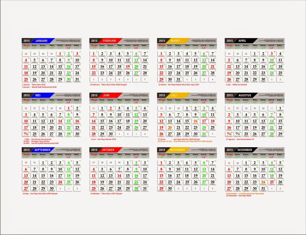 Tips Hack Komputer Terlengkap Kalender 2015 Lengkap Hijriyah Dan Jawa Format Coreldraw