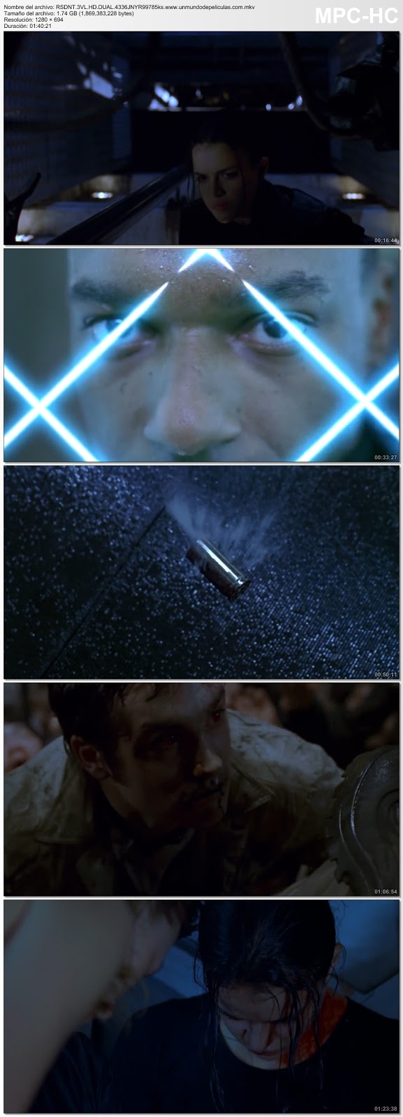 Capturas de la película.