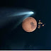 Impactante: Vídeo muestra al cometa Siding Spring "rozando" Marte