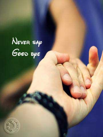 Never say good bye :: Update Status BBM Gratis