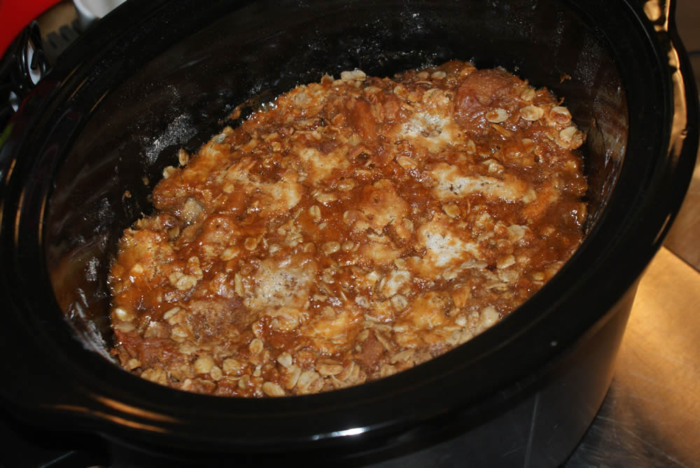 Apple Crisp In Crockpot With Cake Mix Apple Crisp In Crockpot With Cake Mix