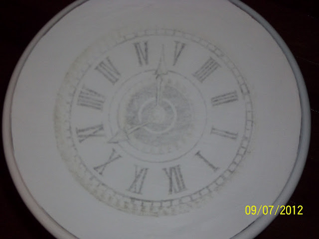 diy table clock