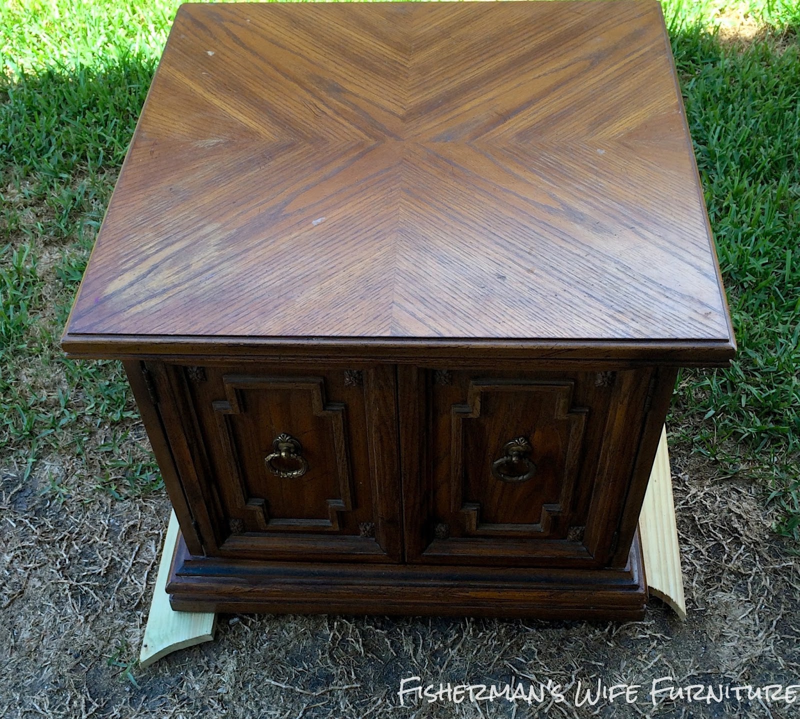 Fisherman's Wife Furniture Driftwood Finish End Tables