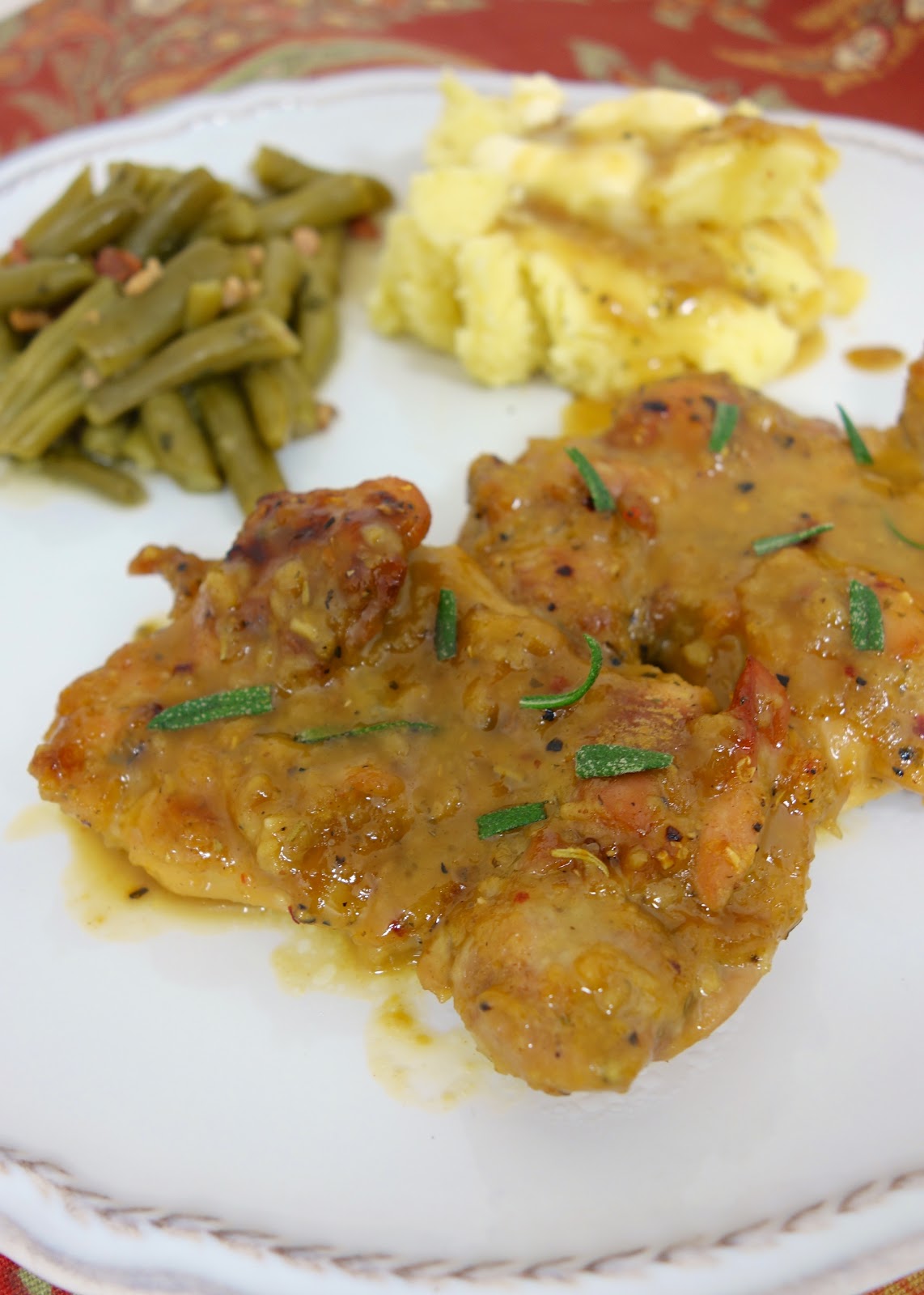 Maple Dijon Chicken Thighs Plain Chicken