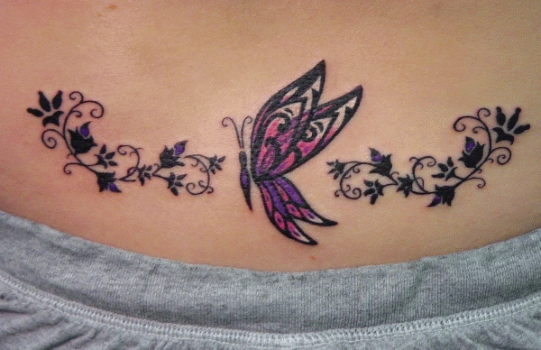 Lower Back Tattoo Designs for Women It is depicted meaning with my two