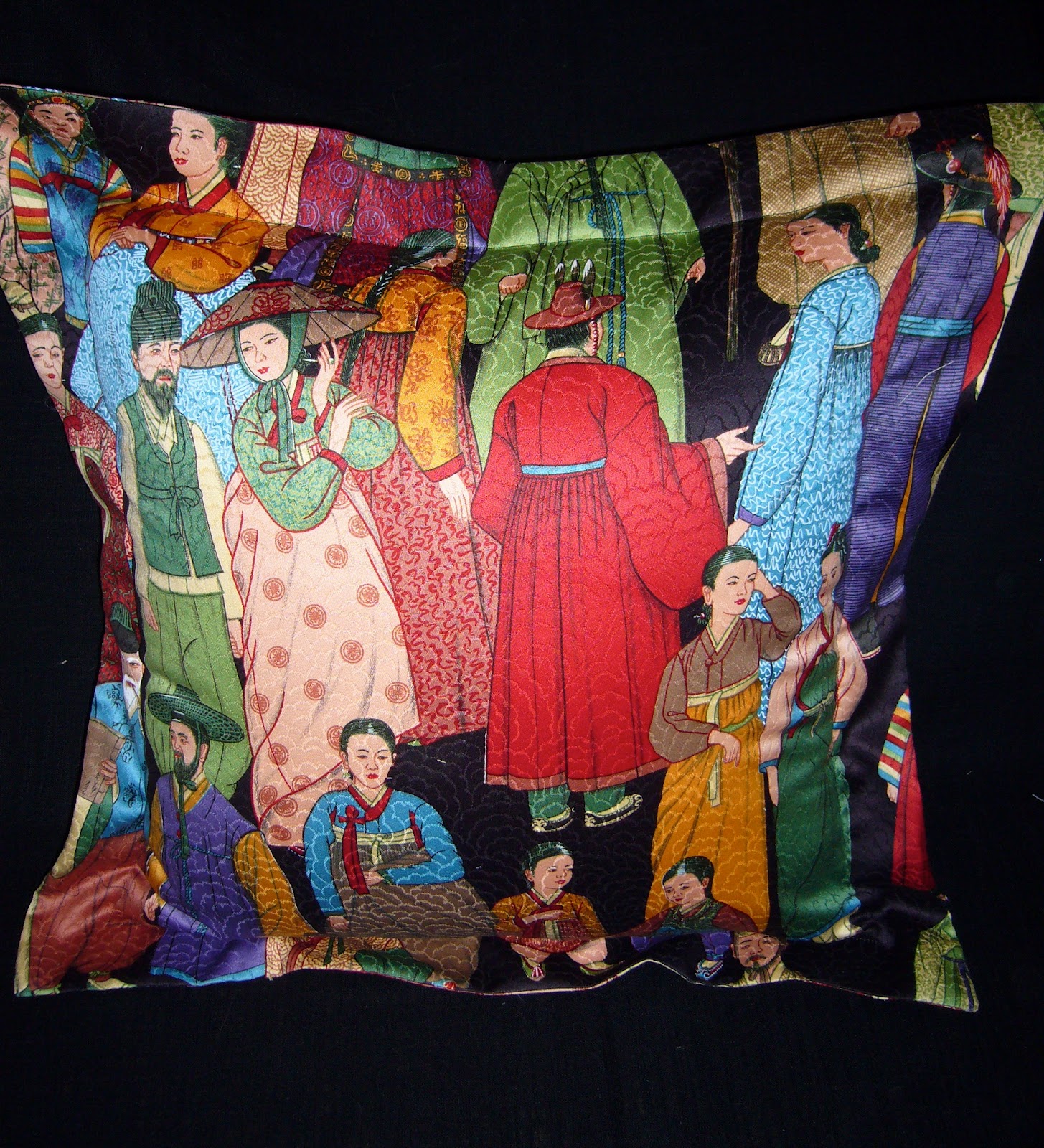 MadeByDi Making a scatter cushion with an oxford flap & zip