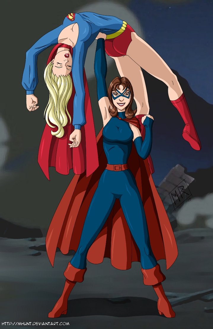 Supergirl in ryona.