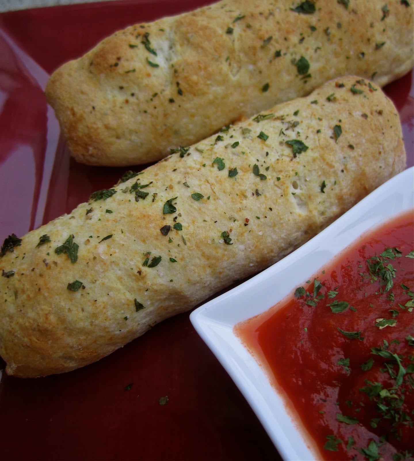 Stephanie Cooks Cheese Stuffed Breadsticks