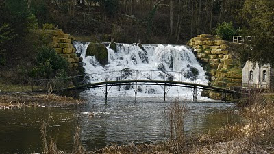 Blenheim Cascade Oxfordshire Blenheim Cascade