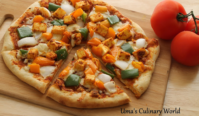 Tandoori Paneer Pizza