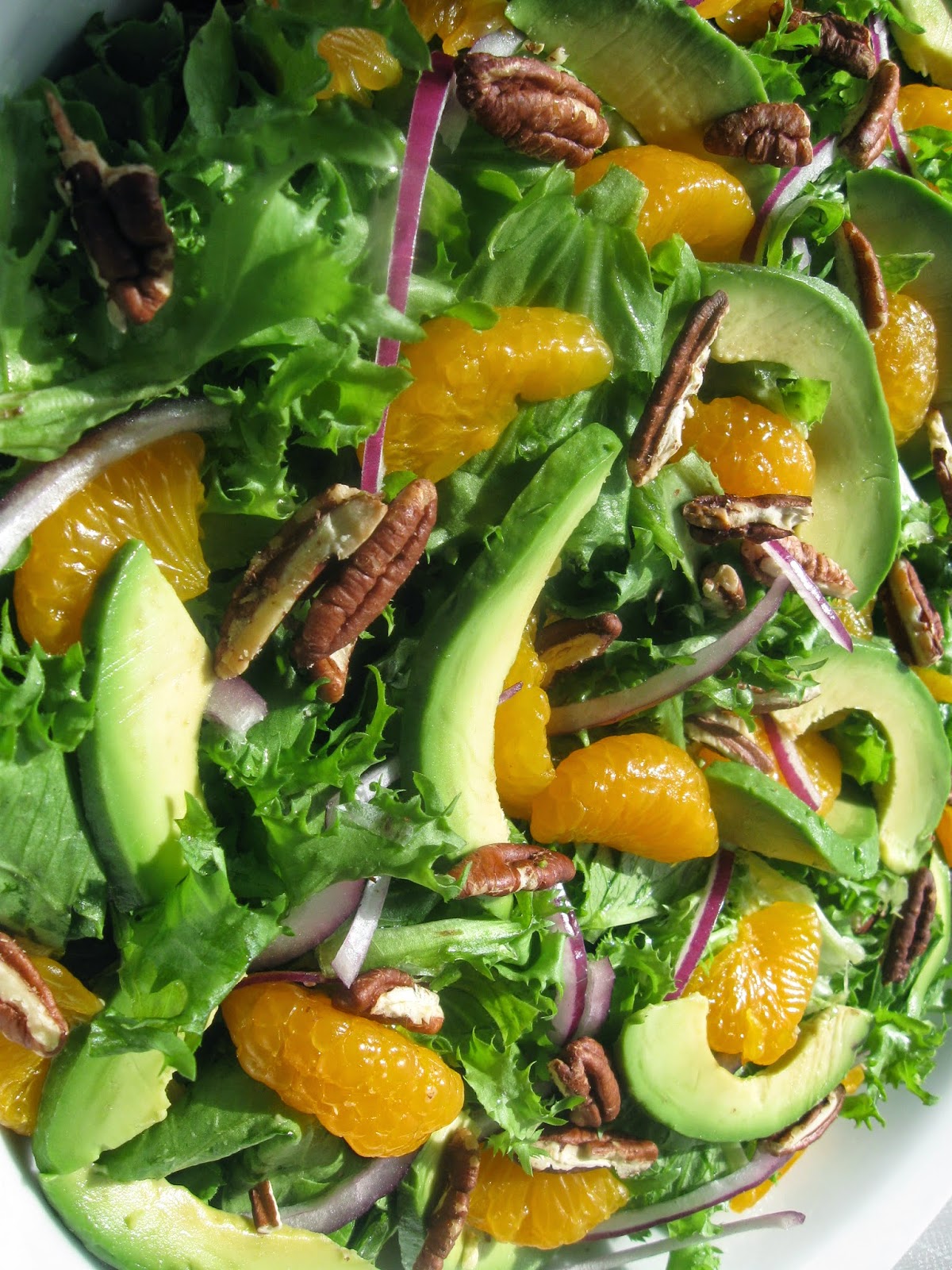 Green Salad with Oranges Pistachios Recipe Cooking Signature
