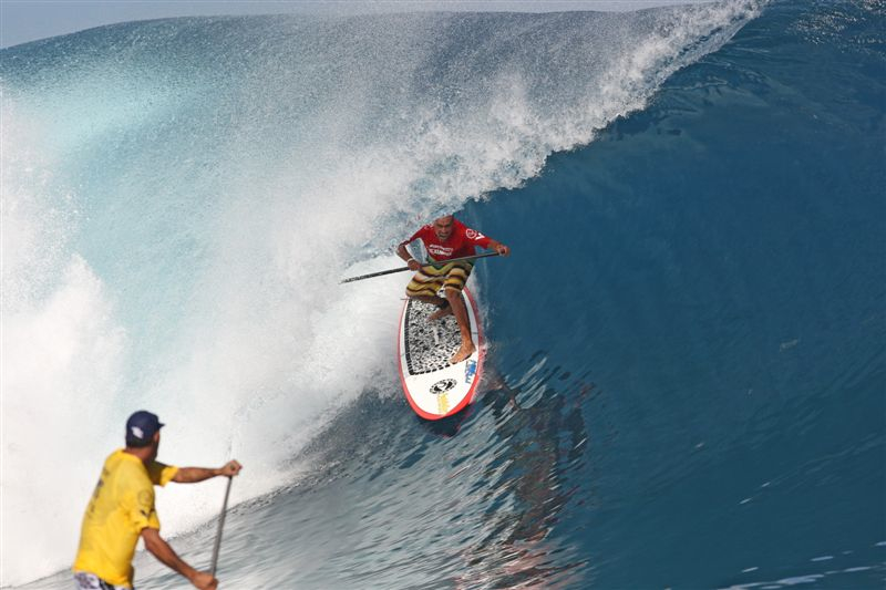 Vetea David, Sup Surf en Teahupoo SUP Valencia