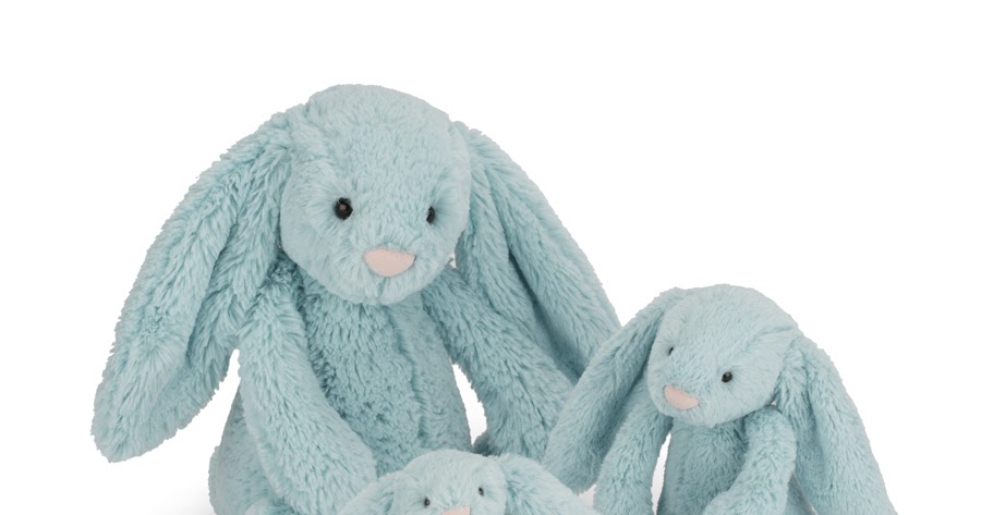 aqua jellycat bunny