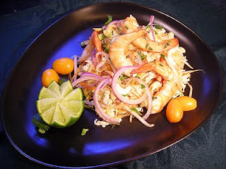 Salade de chou chinois aux crevettes Salade de chou chinois aux crevettes