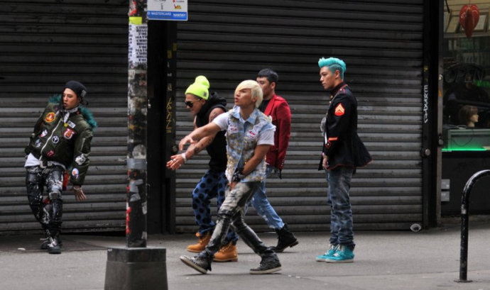 [Pics] Big Bang Filmando en New York  BIGBANG+New+York+Alive+MV_045