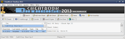 Cheatbook Software untuk cheat game