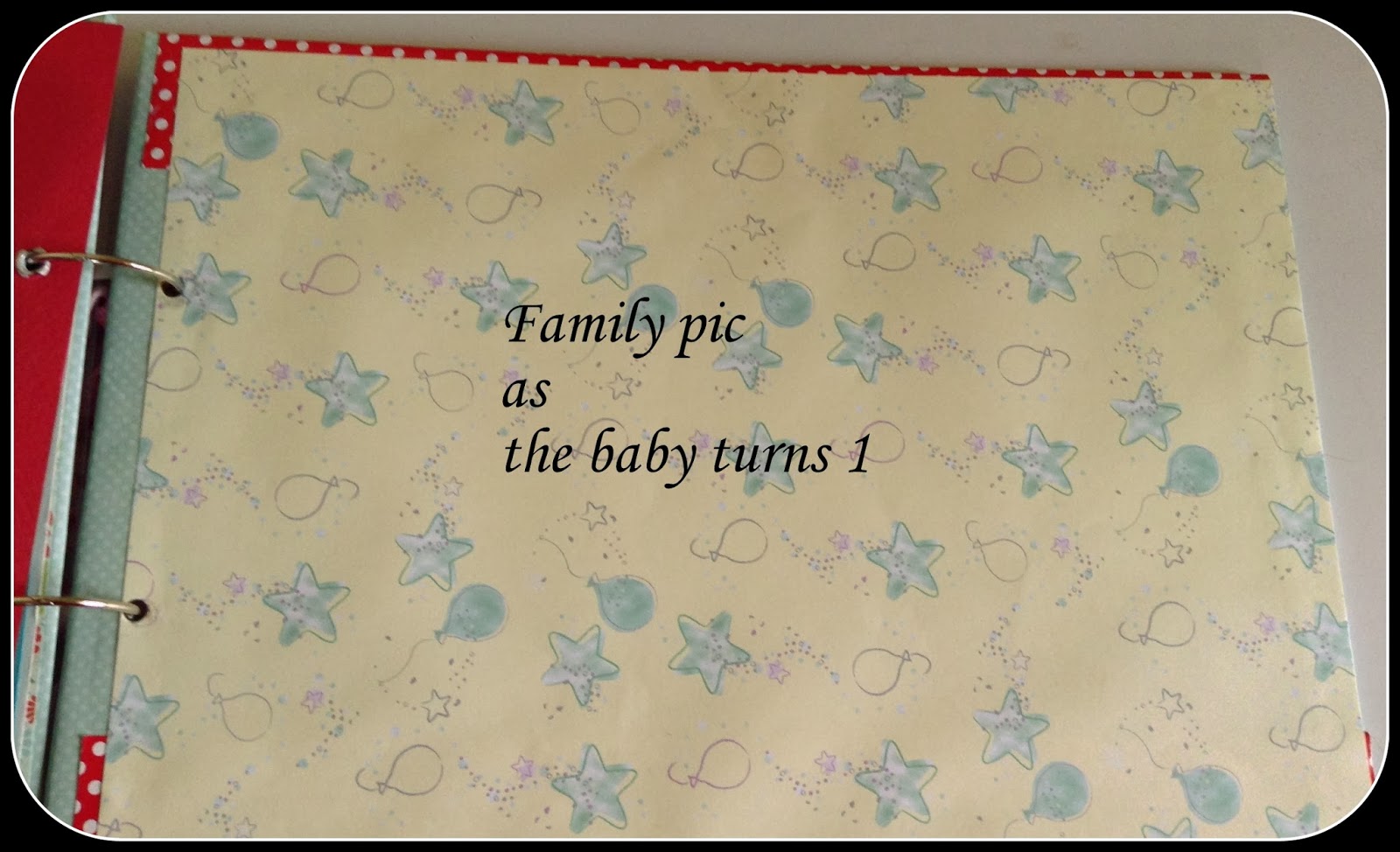 HappyMomentzz crafting by Sharada Dilip Baby Record Book