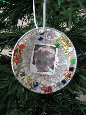 Christmas craft for the tree - handmade Christmas gift for parents