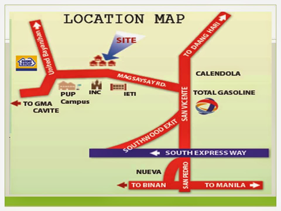 Calendola San Pedro Laguna Map Laguna: House And Lot - Dream Homes: Nobyembre 2014