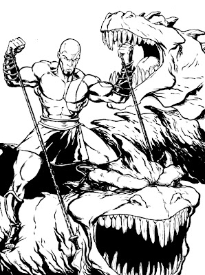 Nuevo coloreado de Kratos el dios de la guerra: | Photoshop, Blog ...