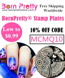 Born Pretty Store 10% off code: MCMQ10