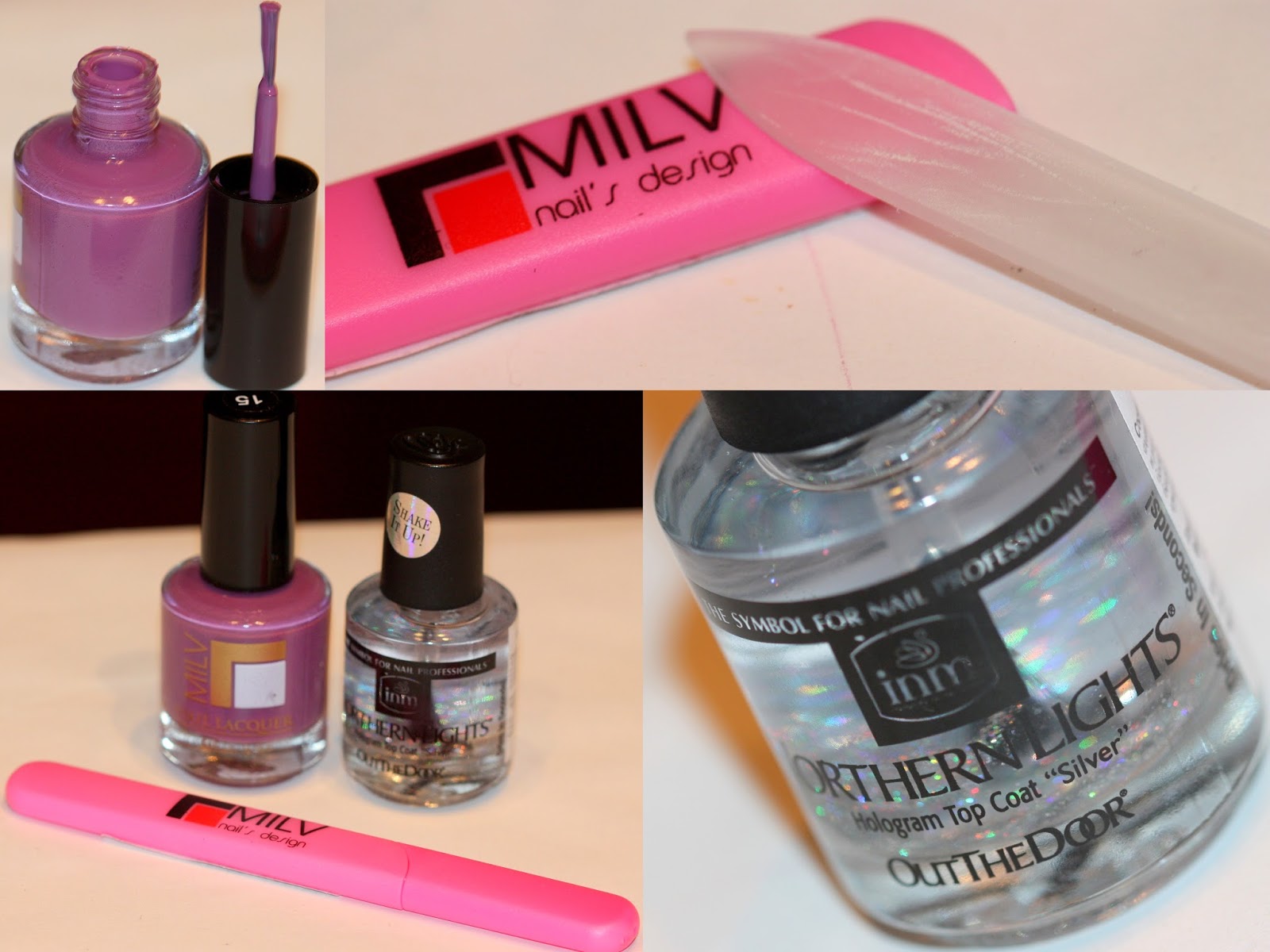 TSARINA: Лак для ногтей MILV Nail Lacquer #15 и Слайдер-дизайн MILV S46 ...