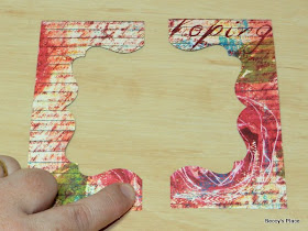 Beccy's Place: Tutorial: Gatefold Window Card