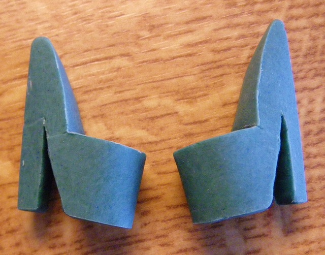 Fashion Doll Shoes More experiments with polymer clay