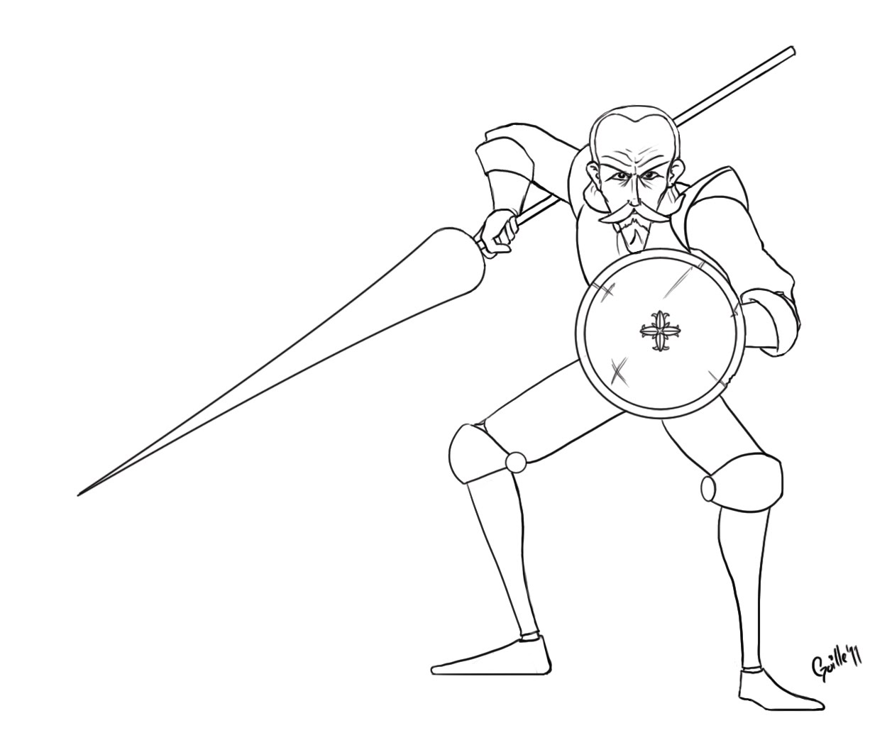Don Quixote Cartoon