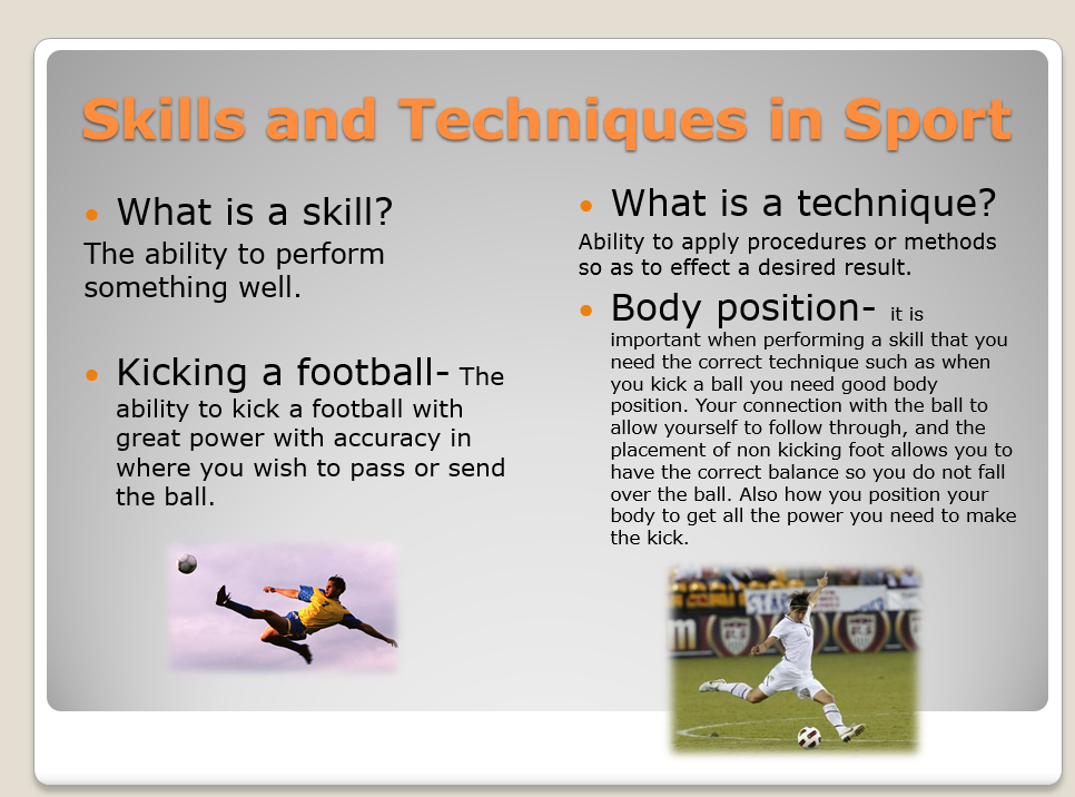 Olivias PTS skills, techniques and tactics in volleyball