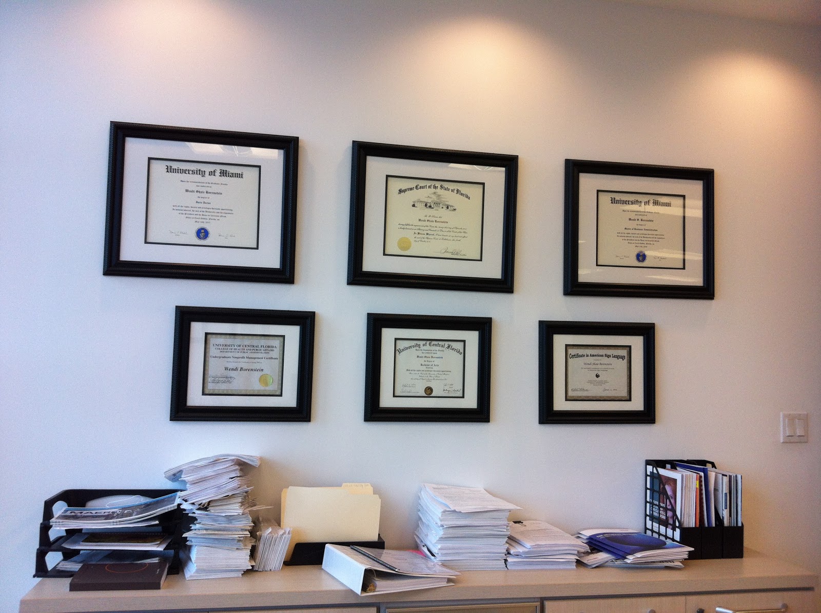 The Stylish Careerist The Office Diplomas