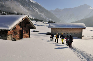 Nationalpark Ranger geführte Schneeschuh Touren