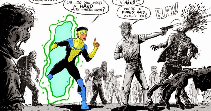 invincible the walking dead invincible the walking dead