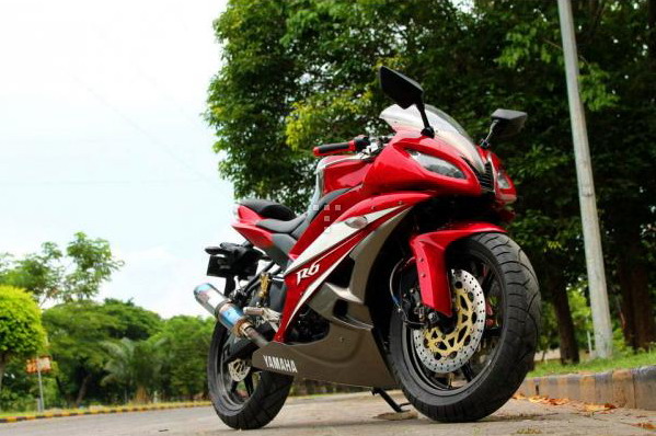 Modifikasi Yamaha Vixion ala Yamaha YZF R6 title=