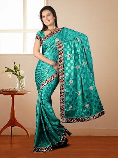 Jacquard Fancy designer sari-5 