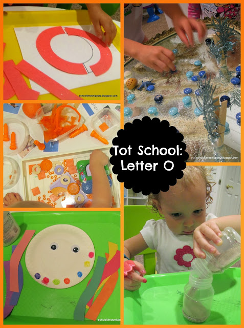 preschool alphabet activities, letter o