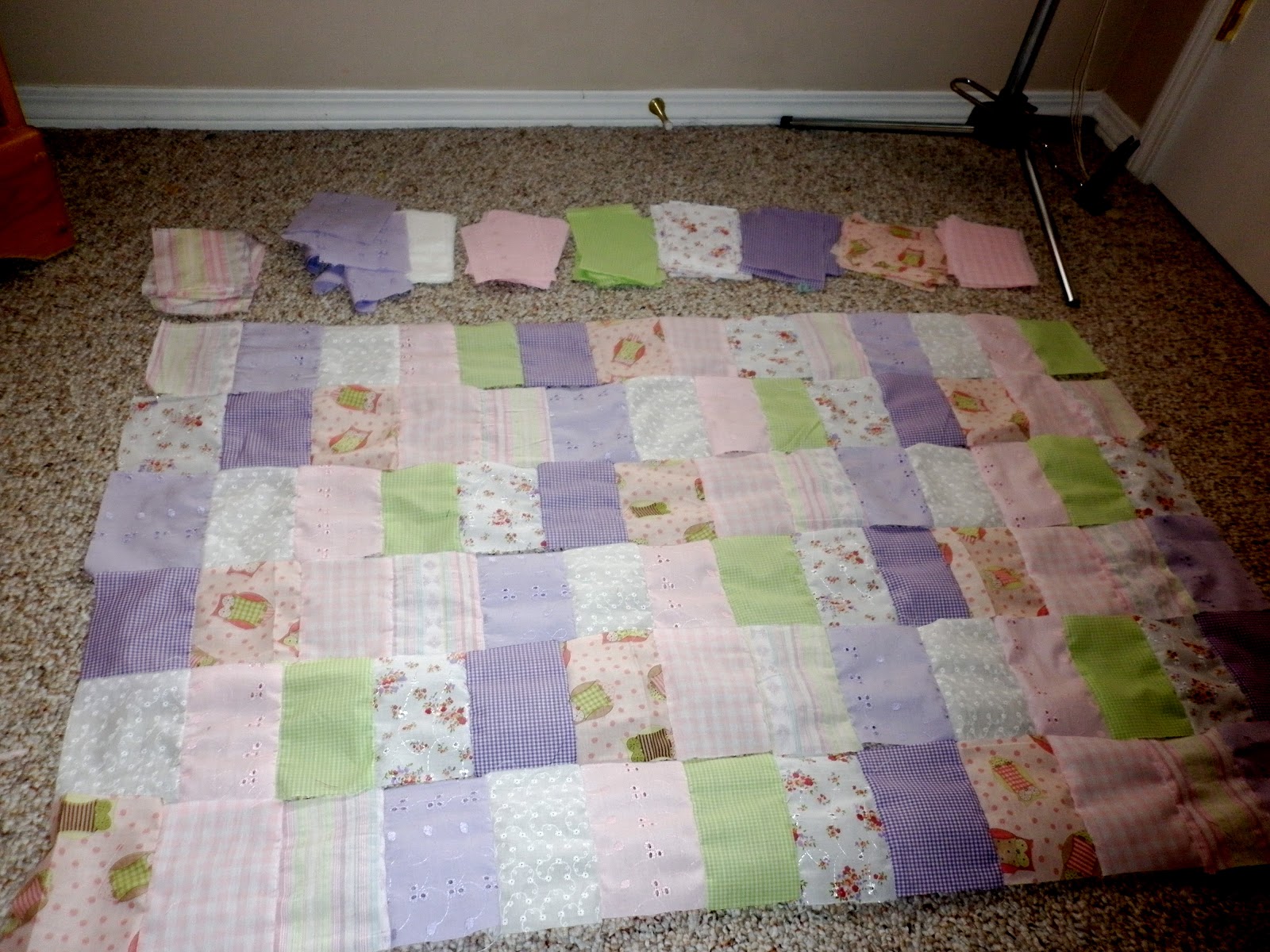 Miss.Sewing A Beginner Sewing Blog How to make a Baby Blanket DIY