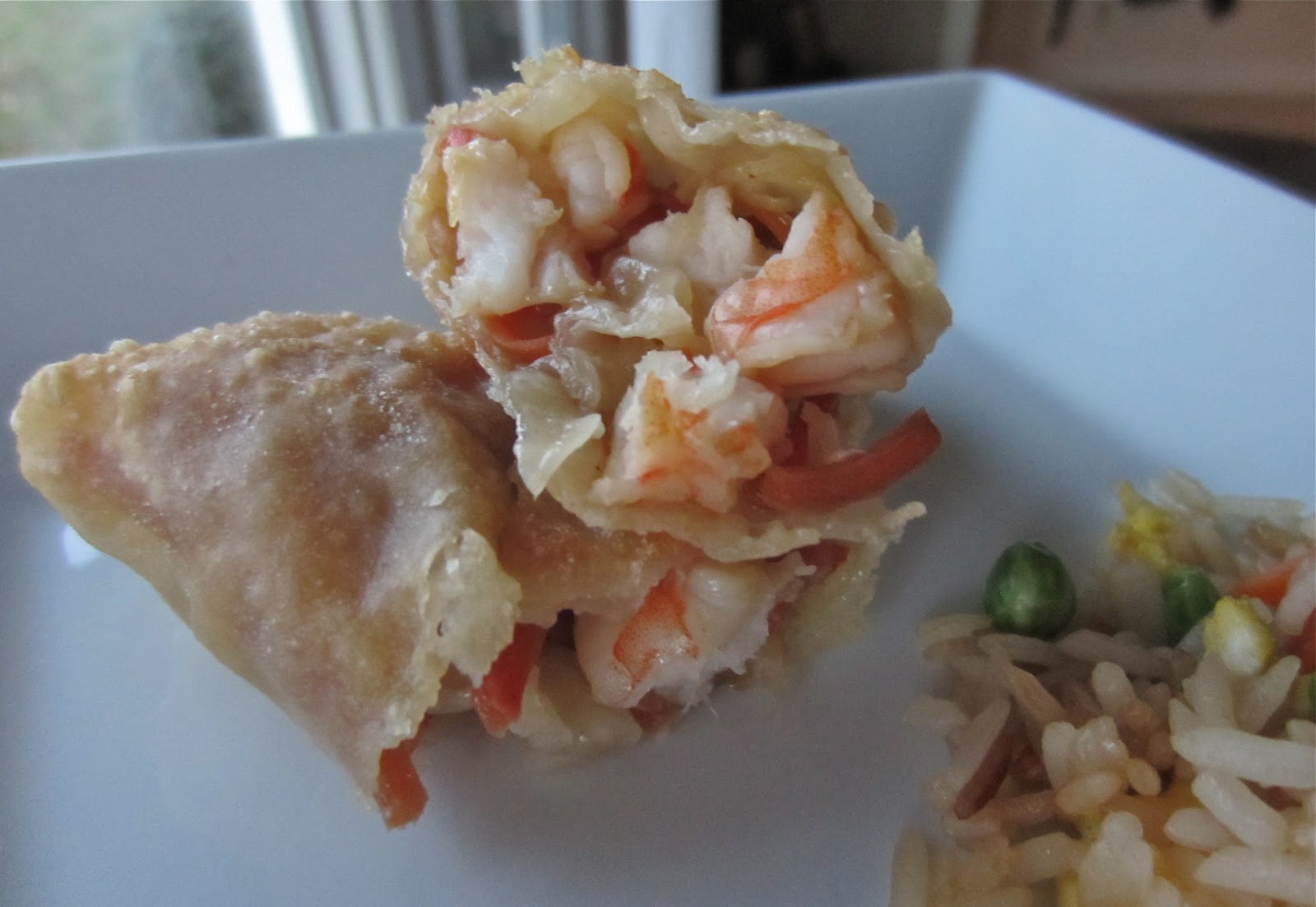 Little Mommy, Big Appetite Shrimp and Vegetable Egg Rolls