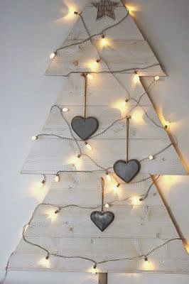 Árbol de Navidad de madera