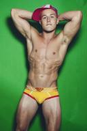 Yellow Collection Photos Set, Hunks in Happy Color