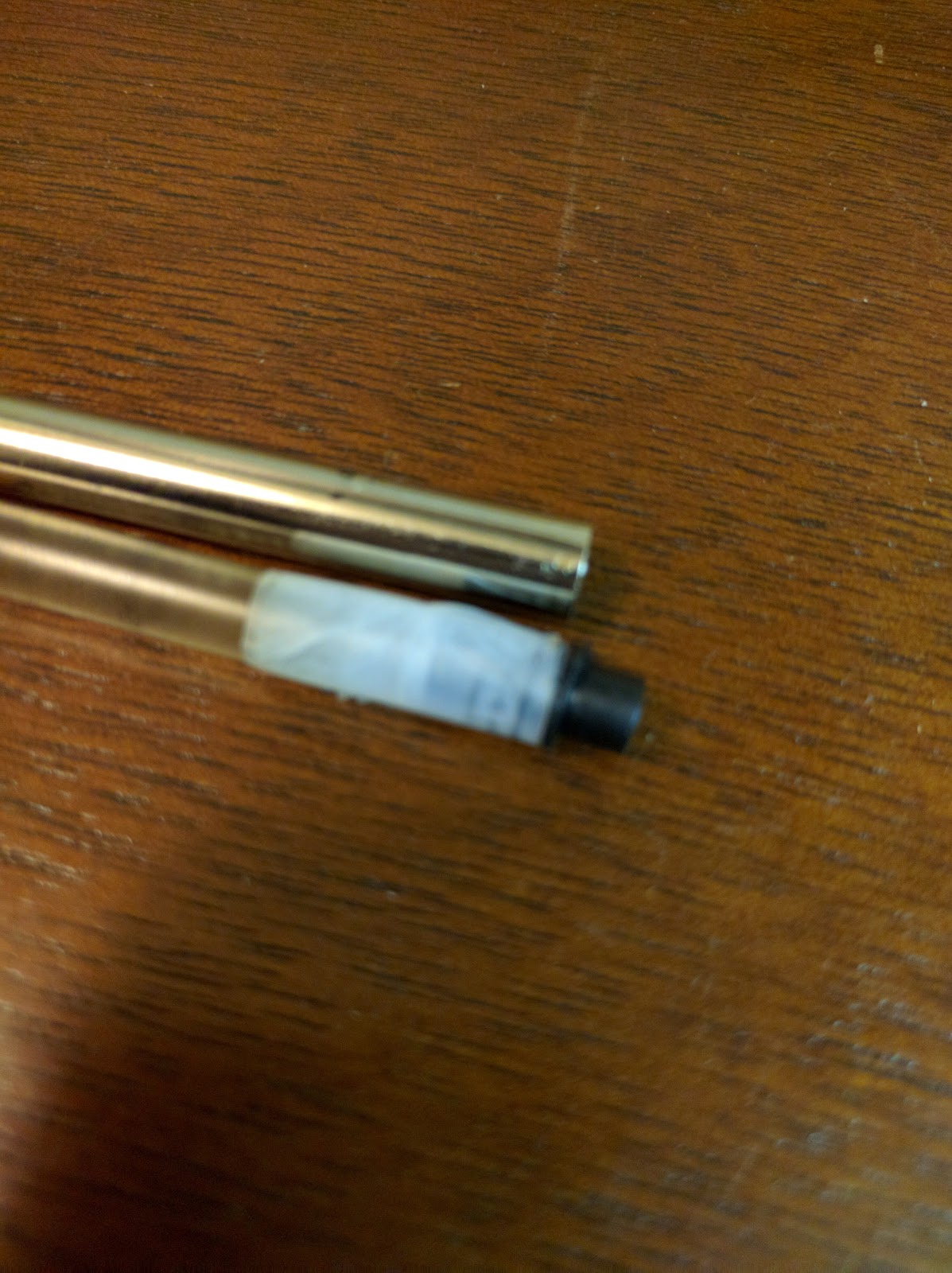 Geek & Girlie Stuff Retro 51 pen with G2 pen refill hack