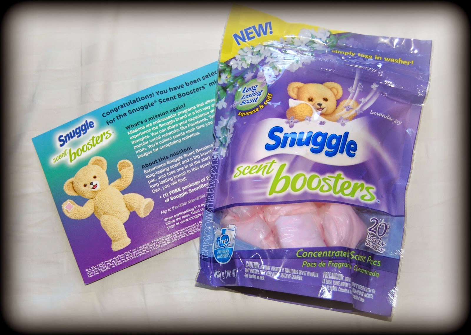 Temporary Waffle Snuggle Scent Boosters From the Bear Den