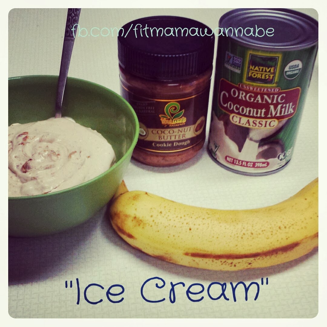 Healthy Happy Fit Healthy Cookie Dough Soft Serve "Ice Cream"