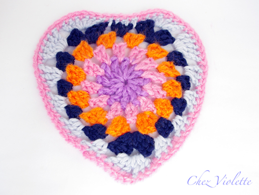 granny heart crochet - chez violette granny heart crochet - chez violette