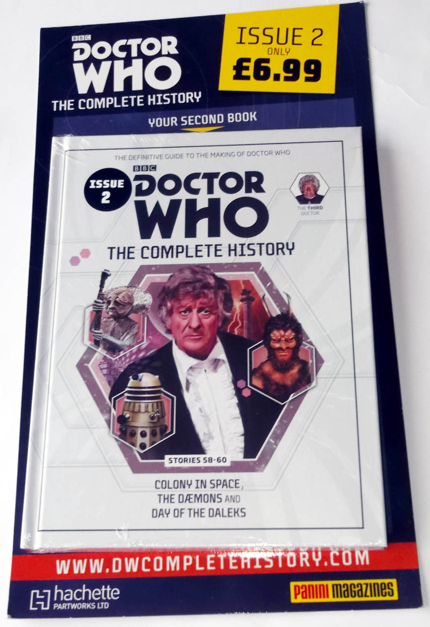 Hachette Doctor Who Complete History Issue 75 Volume 18 Curse of Peladon  **VERY RARE** 